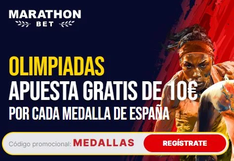 Marathonbet Olimpiadas medalla Espana portada