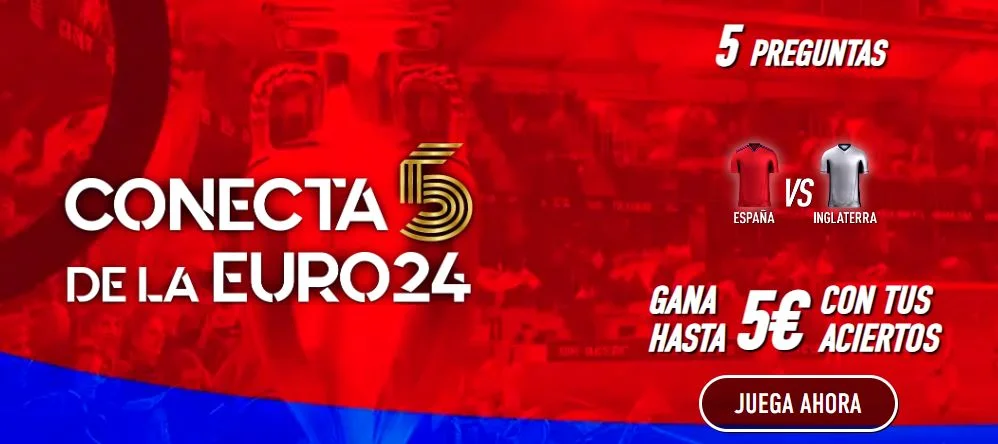 Sportium Conecta 5 Espana vs Inglaterra