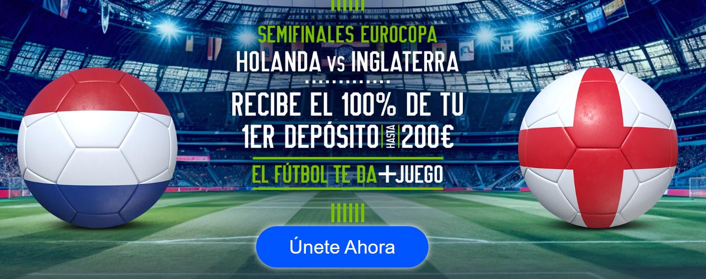 cuotas especiales codere holanda - inglaterra