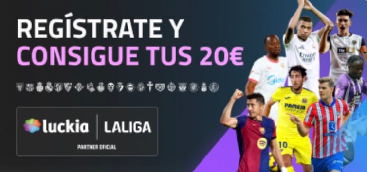 Bono sin depósito de Luckia