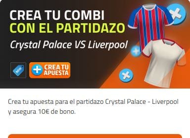 🥇 Supercuotas en Apuestas Deportivas de Hoy | 【Agosto 2025】 13 Luckia Crystal Palace vs Liverpool