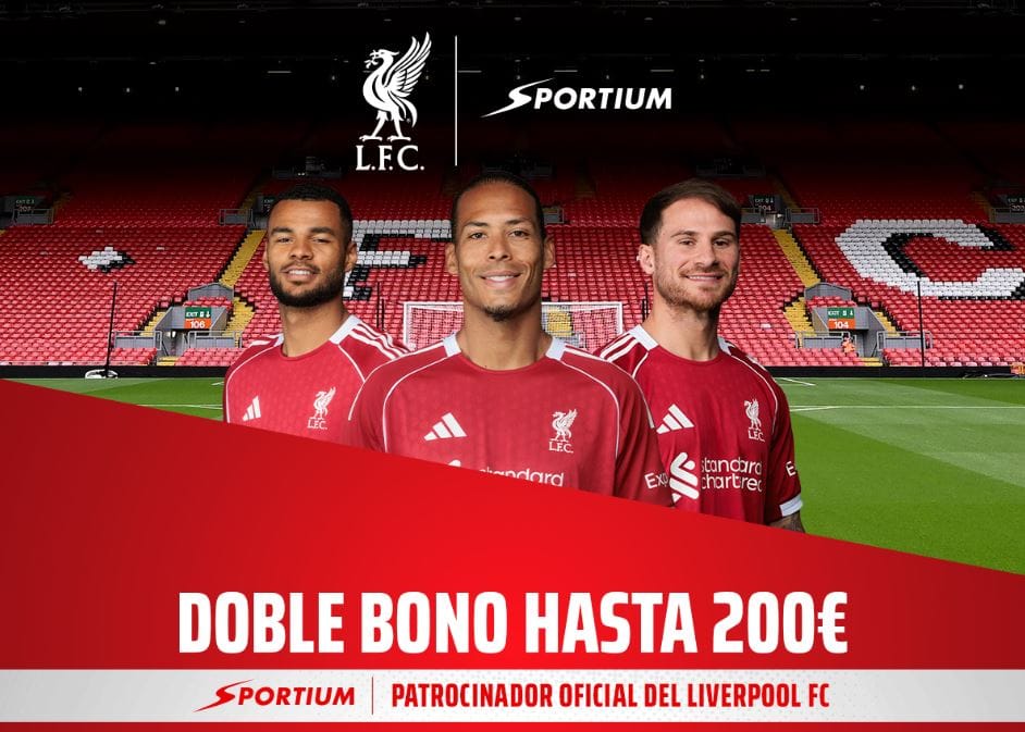 Sportium Liverpool vs Arsenal: ¡apuesta con menos riesgo a la Premier League! 15 Sportium bono de bienvenida