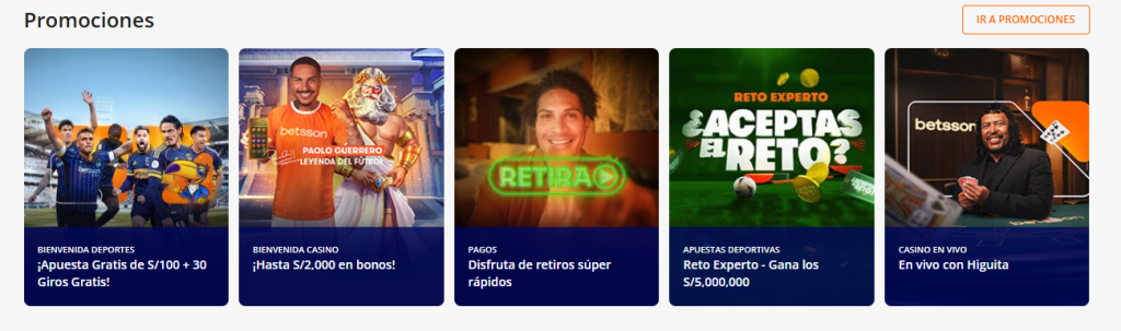 betsson oferta perú