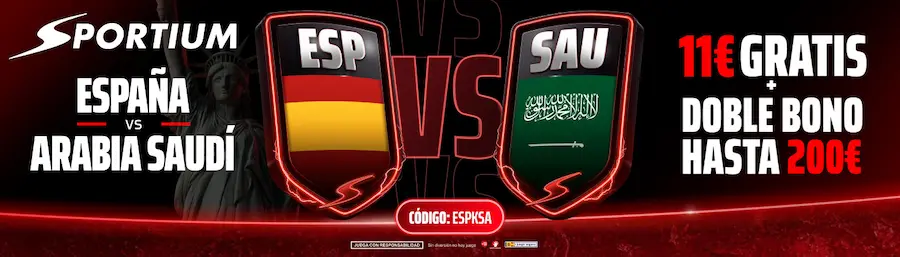 Bono España vs Arabia