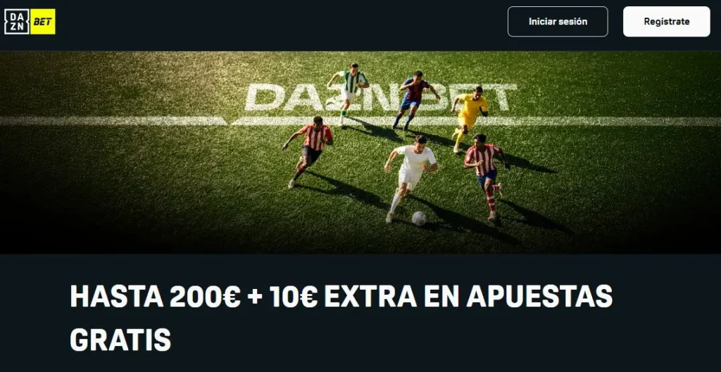 DAZN Bet bono de bienvenida