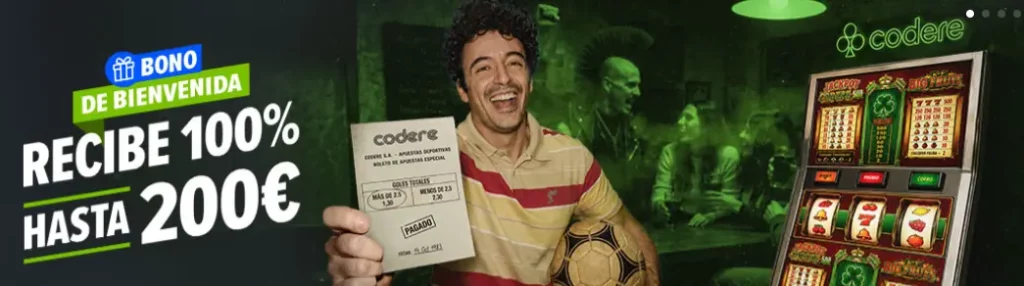 bono bienvenida codere españa vs francia