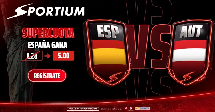 supercuota españa - austria en sportium españa - austria sportium