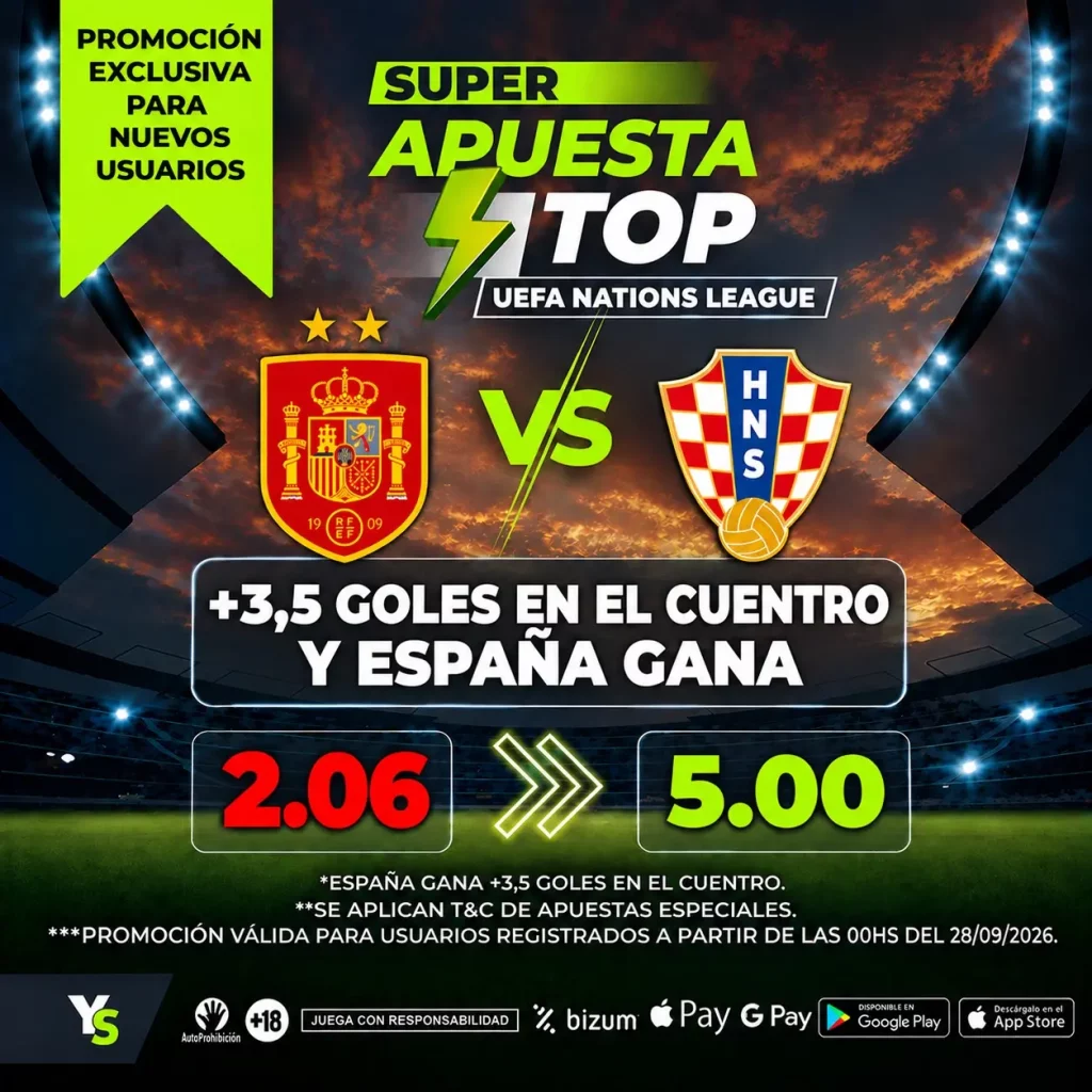 yosports españa vs croacia