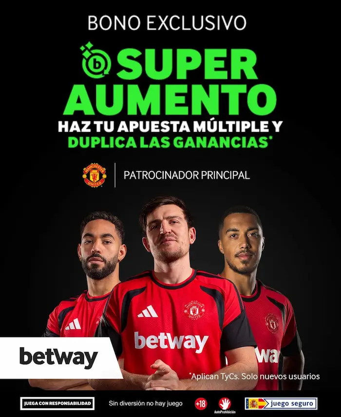 Betway lanza una Mega Cuota para el Roma vs Real Madrid: 3.0 3 betway super aumento primera apuesta bono
