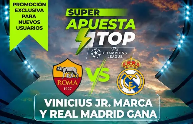 supercuota roma vs madrid